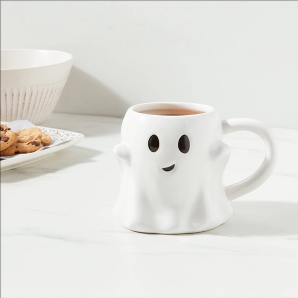 NWT Target Threshold 10 oz. Stoneware Ghost Mug - Picture 2 of 4